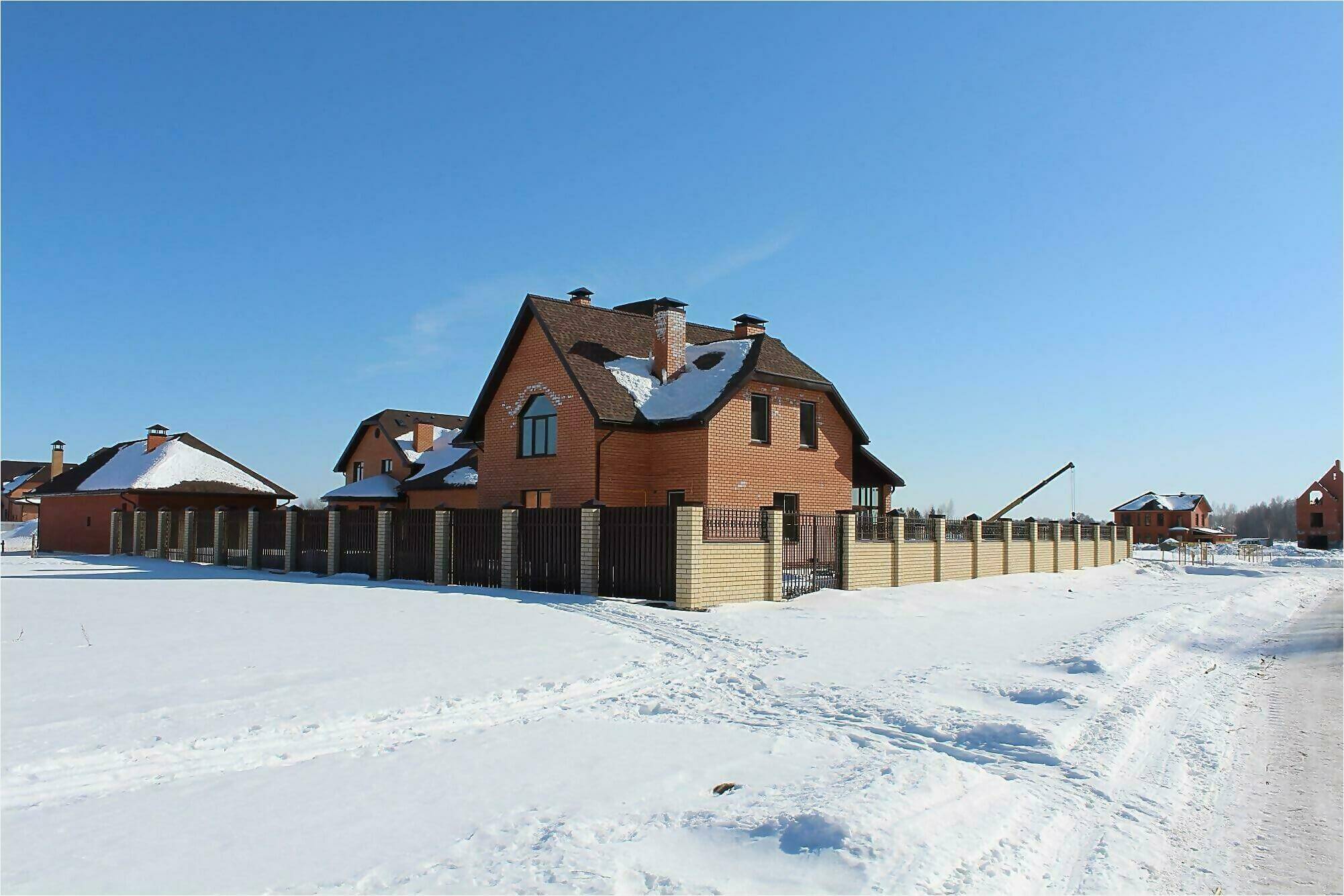 забор из штакетника 115м фото4 в Томске