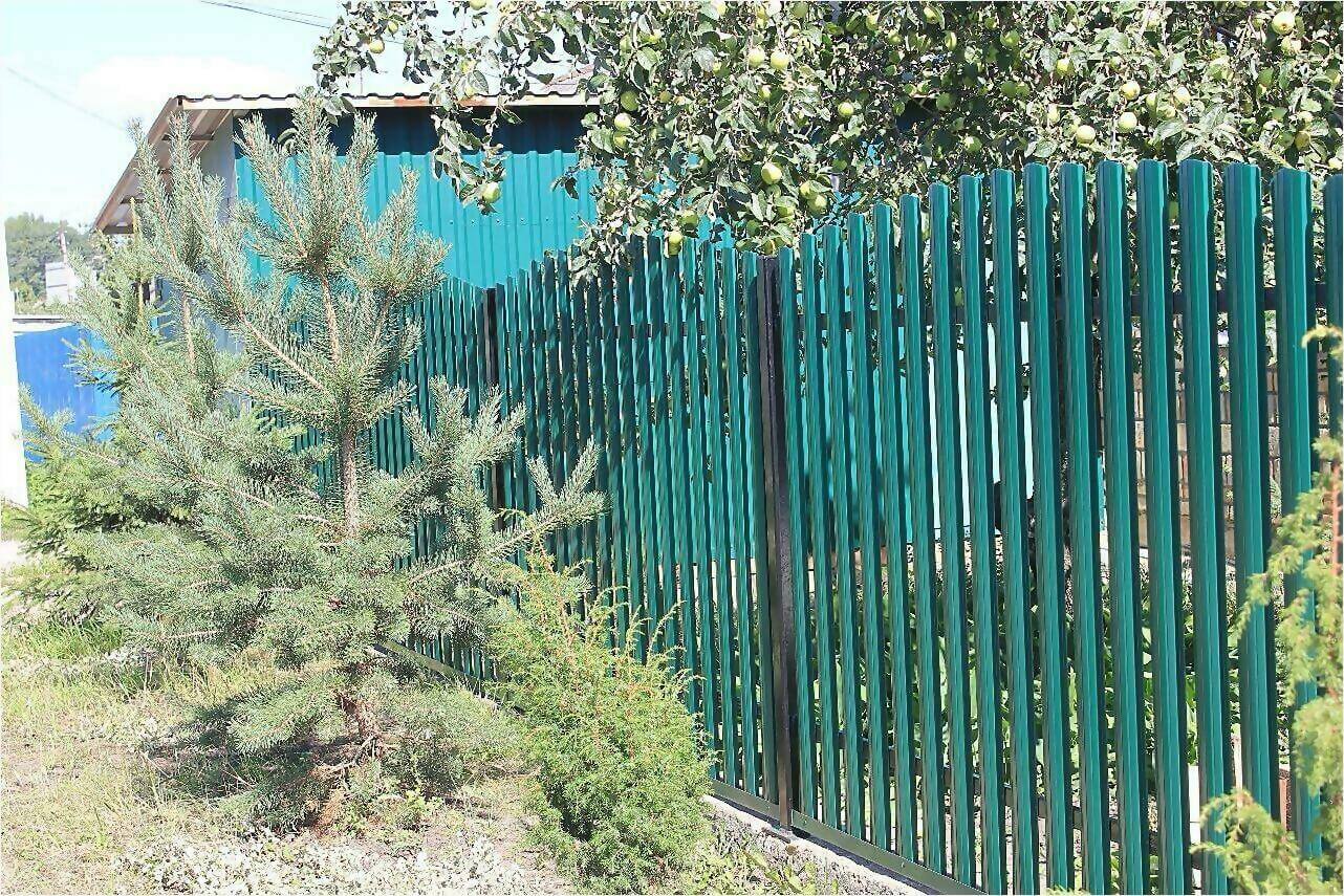 Забор из штакетника 60м фото5 в Томске