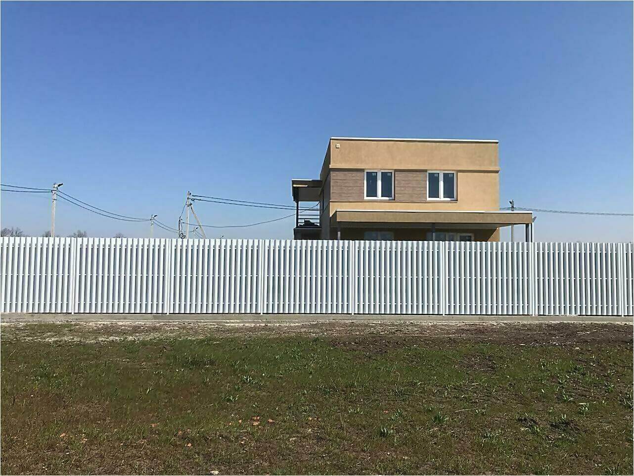 забор из штакетника 95м фото6 в Томске