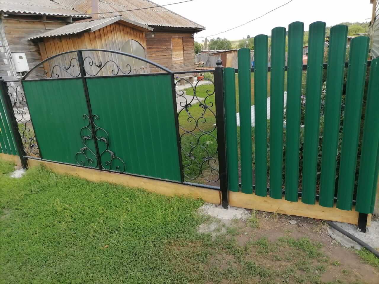 забор из штакетника Зеленый Мох фото7 в Томске