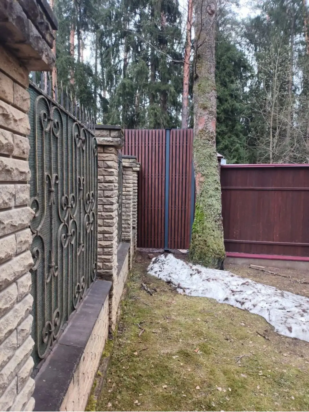 Забор из декоративных реек 7м Темный Дуб 3D Принтек фото 1 в Томске